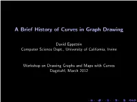 A Brief History of Curves in Graph Drawing