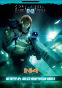 Infinity N4 Rules Adaptation Annex