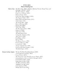 SVWC 2019 Reading List Full.Xlsx