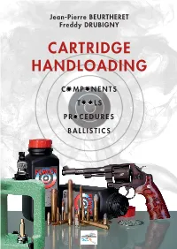Couverture CARTRIDGE HANDLOADING.Indd