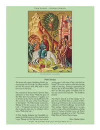 Art Used with Permission from Eastern Christian Bulletin Service