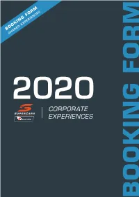 Booking Form Shared Experiences Booking Form Round 1