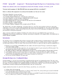 CS100J Spring 2003 Assignment 5 Maintaining Duckpin Bowling Scores I (Maintaining a Frame) Introduction Duckpin Bowli