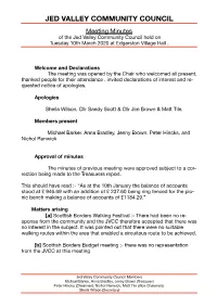 JVCC Minutes 14012020