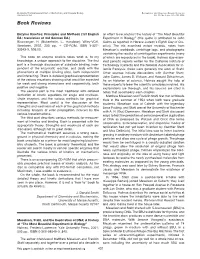 Meselson, Stahl, and the Replication of DNA: a History of "The Most Beautiful