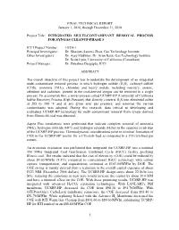 ILLINOIS CLEAN COAL INSTITUTE Final Report