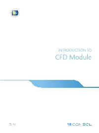 Introduction to the CFD Module