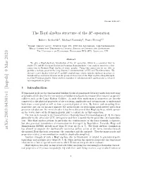 The Hopf Algebra Structure of the R∗-Operation