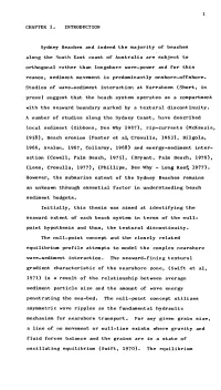 1 CHAPTER 1 . INTRODUCTION Sydney Beaches and Indeed The
