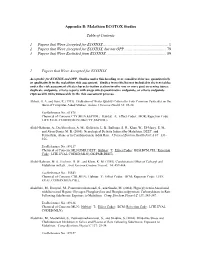 Appendix B: Malathion ECOTOX Studies