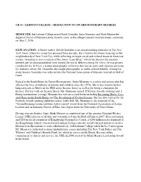 Board Committee Documents Academic Policy, Programs And