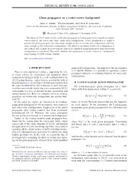 Gluon Propagator on a Center-Vortex Background