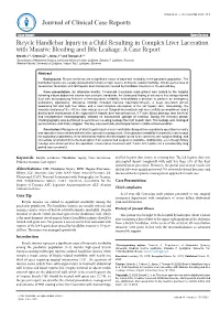 Bicycle Handlebar Injury in a Child Resulting