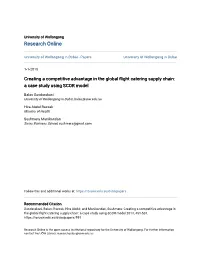 Creating a Competitive Advantage in the Global Flight Catering Supply Chain: a Case Study Using SCOR Model