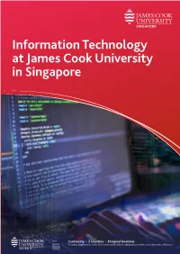 Information Technology at James Cook University in Singapore