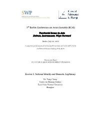 Sino-Russian Border Dynamics in the Soviet and Post-Soviet Era: a Chinese Perspective1