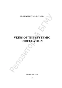 Veins of the Systemic Circulation