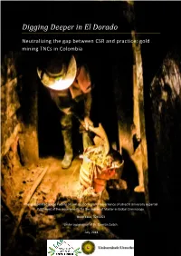 Digging Deeper in El Dorado