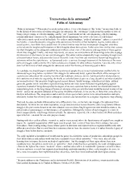 The History of Autonomy