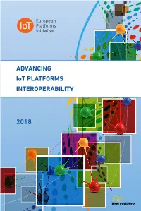 ADVANCING Iot PLATFORMS INTEROPERABILITY