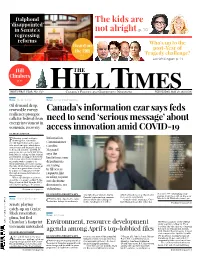 Canada's Information Czar Says Feds Need to Send