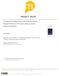 Consequential Privileges of the Social Artists: Meandering Through the Practices of Siti Adiyati Subangun, Semsar Siahaan and Moelyono