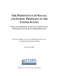Final CERD Follow up Report