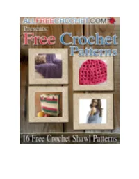 16 Crochet Patterns