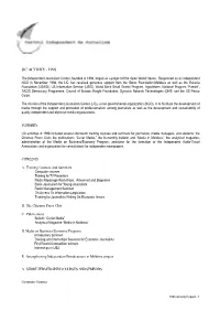 Ijc Activity - 1998