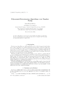Polynomial Factorization Algorithms Over Number Fields