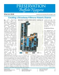 Creating a Broadway-Fillmore Historic District