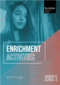 RSFC – Enrichment Activity Booklet 2021