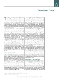 Transform Faults Represent One of the Three