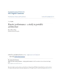 A Study in Portable Architecture Ernest Brian Abuin Florida International University