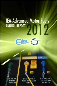 Iea-Advanced Motor Fuels Annual Report 2012