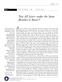 'Not All Sisters Under the Same (Bomber's) Moon'?