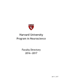 Program in Neuroscience