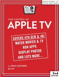 Take Control of Apple TV (2.2) SAMPLE