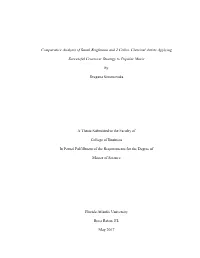 Comparative Analysis of Sarah Brightman and 2 Cellos, Classical Artists Applying