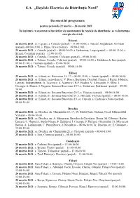 Deconectari Programate 22-26.03.2021