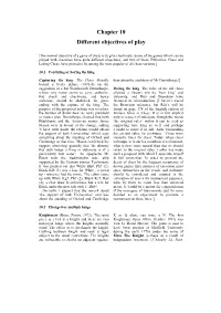 Chapter 10, Different Objectives of Play