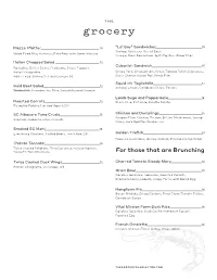 For Those That Are Brunching