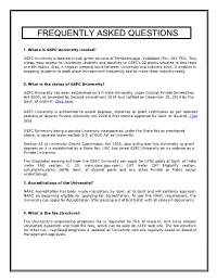 Frequently Asked Questions