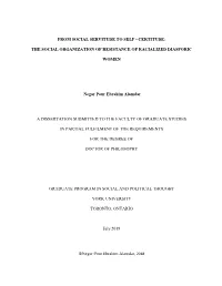 From Social Servitude to Self - Certitude