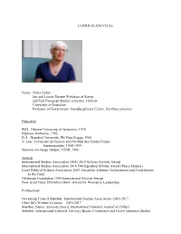 Galia Golan Jay and Leonie Darwin Professor of Soviet and East