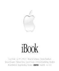Ibook G3 (14-Inch) Multilingual User's Guide (Manual)