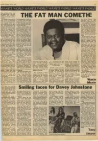 THE FAT MAN COMETH! Domino