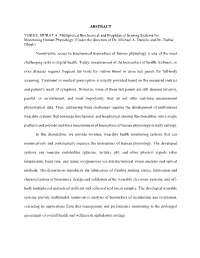 ABSTRACT YOKUS, MURAT A. Multiplexed Biochemical And