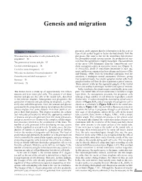 Genesis and Migration 3