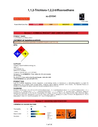 1,1,2-Trichloro-1,2,2-Trifluoroethane